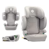 Lorelli Growgo 100–150 cm skladateľná detská autosedačka i-Size s upevnením Isofix – šedá