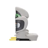 Lorelli Growgo 100–150 cm skladateľná detská autosedačka i-Size s upevnením Isofix – šedá