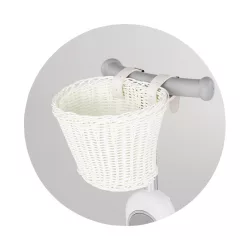 Chipolino košík na bicykel – White