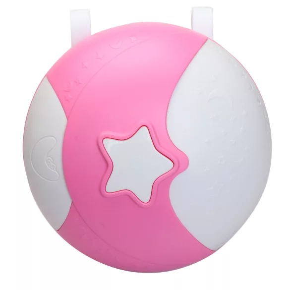 Chipolino Multifunkčná nočná lampička – Star pink