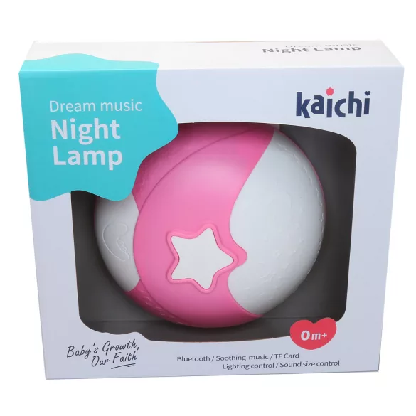 Chipolino Multifunkčná nočná lampička – Star pink