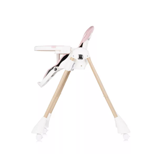 Multifunkčná detská stolička Chipolino Candy Shop – Powder pink