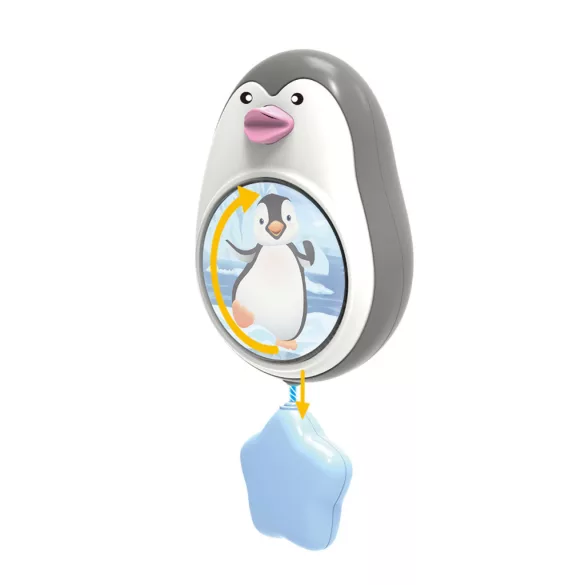 Chipolino hudobná skrinka pre bábätká – Pinguin blue