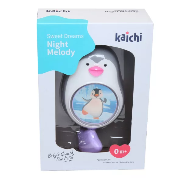 Chipolino hudobná skrinka pre bábätká – Pinguin blue