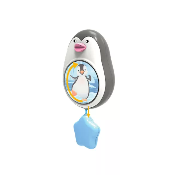 Chipolino hudobná skrinka pre bábätká – Pinguin blue