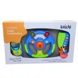 Detská hračka Chipolino – volant s diaľkovým ovládaním a kľúčmi