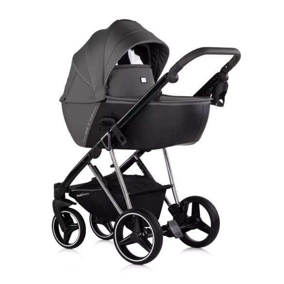 Chipolino Imperium 3 v 1 kočík pre novorodencov – Charcoal