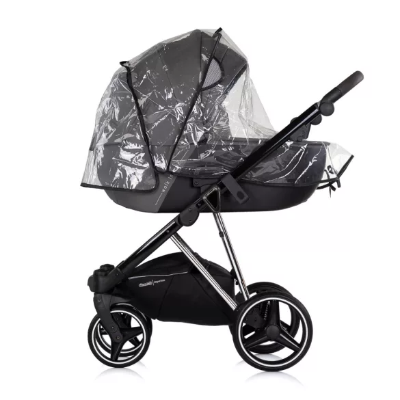 Chipolino Imperium 3 v 1 kočík pre novorodencov – Charcoal