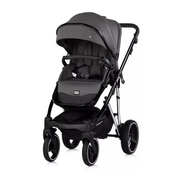 Chipolino Imperium 3 v 1 kočík pre novorodencov – Charcoal