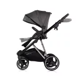 Chipolino Imperium 3 v 1 kočík pre novorodencov – Charcoal