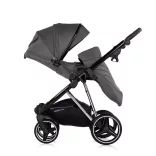 Chipolino Imperium 3 v 1 kočík pre novorodencov – Charcoal