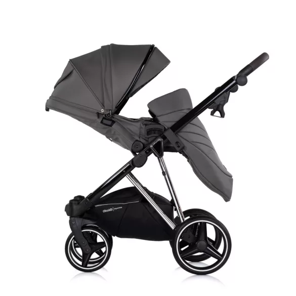 Chipolino Imperium 3 v 1 kočík pre novorodencov – Charcoal