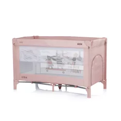   Multifunkčná cestovná postieľka Chipolino Ariel – Powder pink