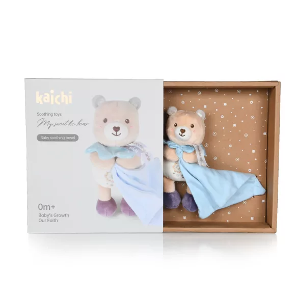 Chipolino mäkká plyšová hračka – Teddy bear blue