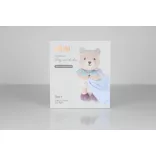 Chipolino mäkká plyšová hračka – Teddy bear blue