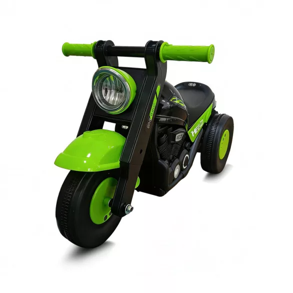 Chipolino Bubble Rider hudobný motocykel – zelený