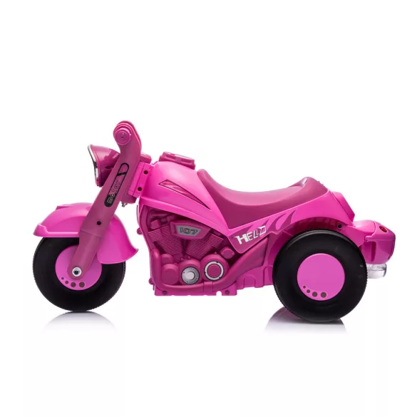 Chipolino Bubble Rider hudobný motocykel – ružový
