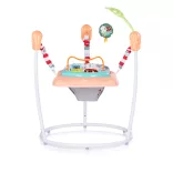 Chipolino Jumpy Car pružinová hojdačka – ružová
