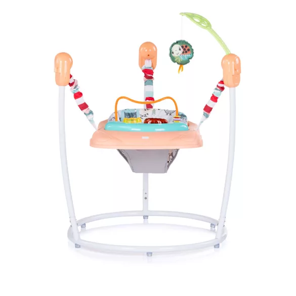 Chipolino Jumpy Car pružinová hojdačka – ružová