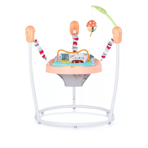 Chipolino Jumpy Joy pružinová hojdačka – ružová