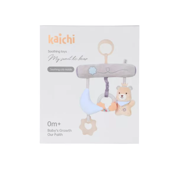 Chipolino Hračka na kočík a detskú postieľku – Bear and Moon