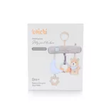 Chipolino Hračka na kočík a detskú postieľku – Bear and Moon