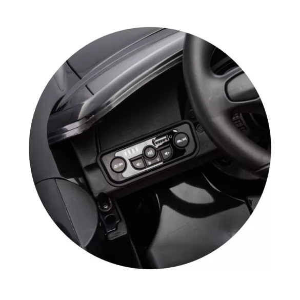 Elektrické autíčko Chipolino Porsche Carrera GT – čierne