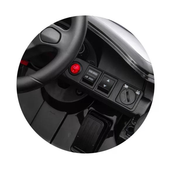 Elektrické autíčko Chipolino Porsche Carrera GT – čierne