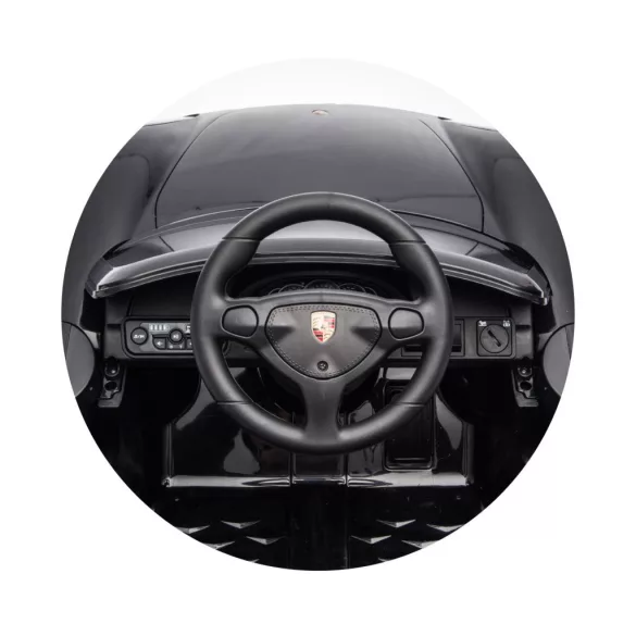 Elektrické autíčko Chipolino Porsche Carrera GT LUX – čierne