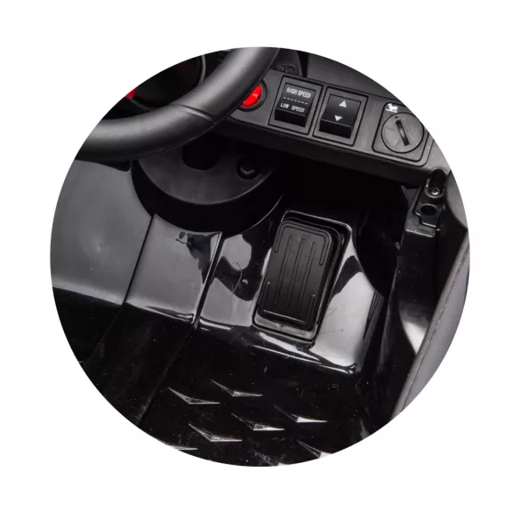 Elektrické autíčko Chipolino Porsche Carrera GT LUX – čierne