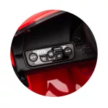 Elektrické autíčko Chipolino Porsche Carrera GT LUX – červené
