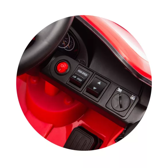 Elektrické autíčko Chipolino Porsche Carrera GT LUX – červené