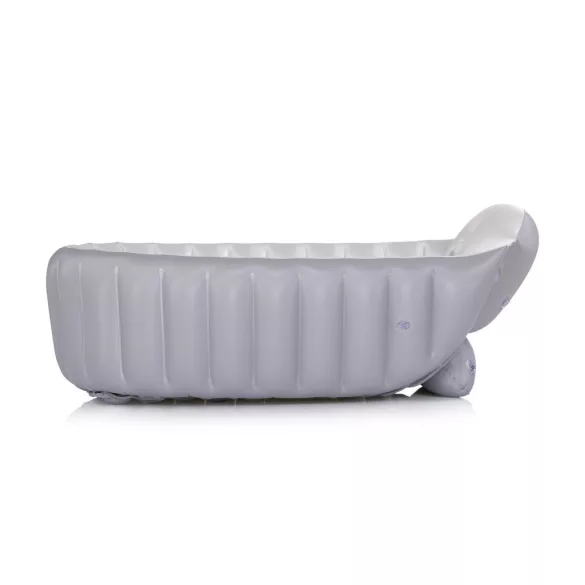 Chipolino Baby Cloud nafukovacia detská vaňa s pumpou – Grey