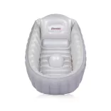 Chipolino Baby Cloud nafukovacia detská vaňa s pumpou – Grey