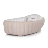 Chipolino Baby Cloud nafukovacia detská vaňa s pumpou – Latte
