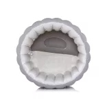Chipolino Bubble Nest nafukovacia detská vaňa s pumpou – Grey