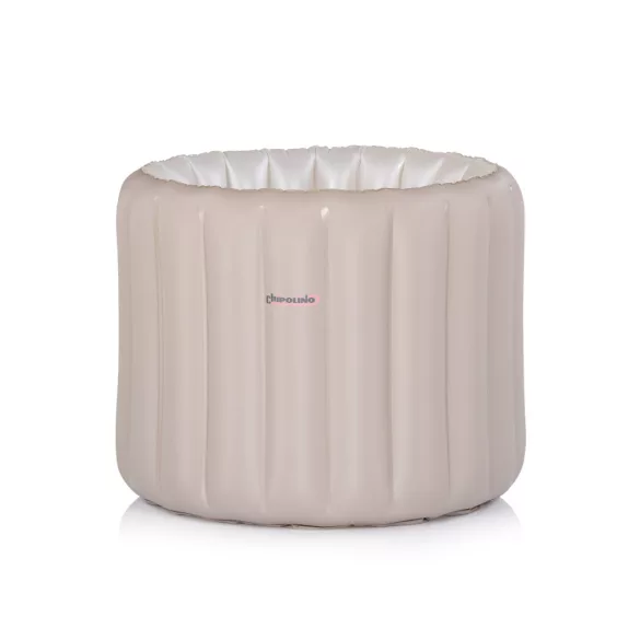 Chipolino Bubble Nest nafukovacia detská vaňa s pumpou – Latte