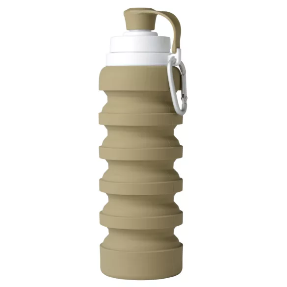 Mininor skladací silikónový pohárik 200/500 ml – pieskový