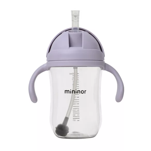 Pohárik s slamkou Mininor 330 ml – orgován