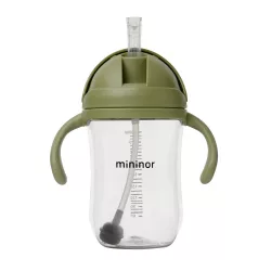 Pohárik s slamkou Mininor 330 ml – machová