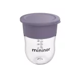 Mininor 360° detský pohárik 220 ml – fialový