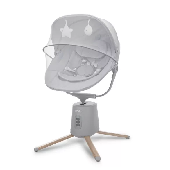 Elektrická hojdačka Lorelli Storky – Grey