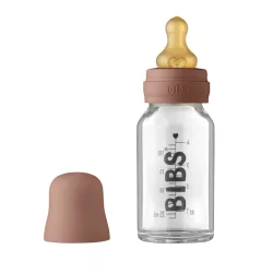BIBS Sada fľašiek 110 ml – medvedík