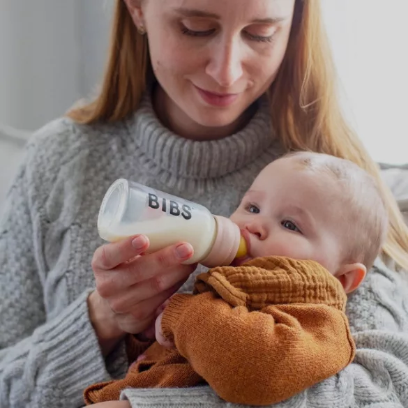 BIBS Sada fľašiek 110 ml – medvedík