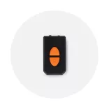 Chipolino detské zrkadlo s diaľkovým ovládaním a LED osvetlením
