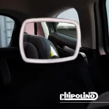 Chipolino detské zrkadlo s diaľkovým ovládaním a LED osvetlením