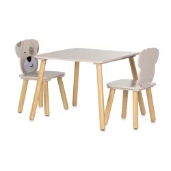 Detský stolík Chipolino so 2 stoličkami – puppies