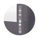 Chipolino Electra elektrická detská postieľka – charcoal