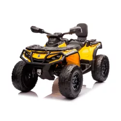   Chipolino ATV CAN AM OUTLANDER elektrická štvorkolka – žltá