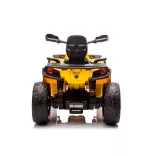 Chipolino ATV CAN AM OUTLANDER elektrická štvorkolka – žltá